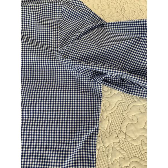 POLO RALPH LAUREN Men’s Long Sleeve Button Up Shirt Size Large Blue White Check - Picture 15 of 16